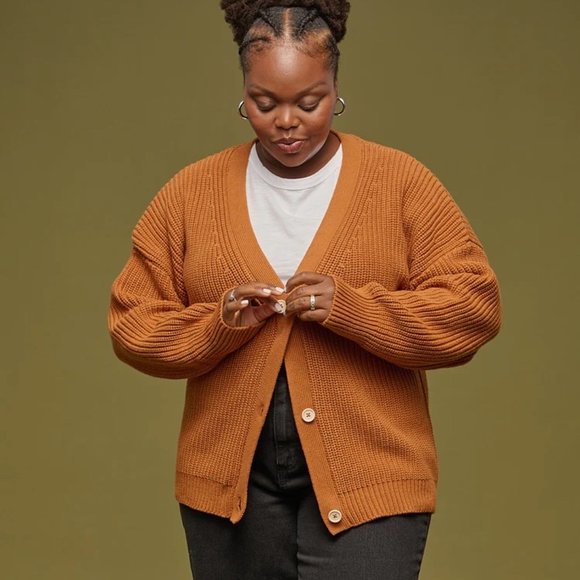 Tradlands Sweaters - Tradlands Shelter Cardigan Sienna